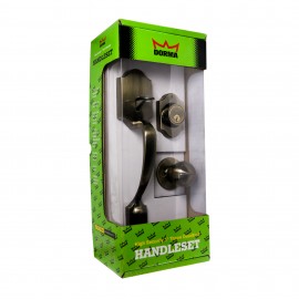 Dorma Throw Deadbolt Heavy Duty Handleset Mortise Lock DH3 Imperial finishes US5 Satin Brass